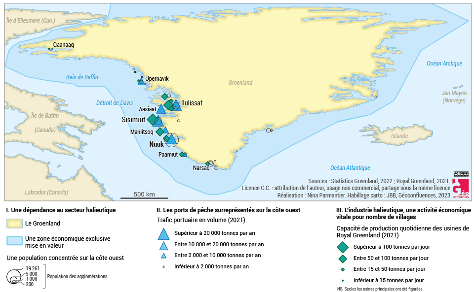 Pêche et production industrielle halieutique au Groenland